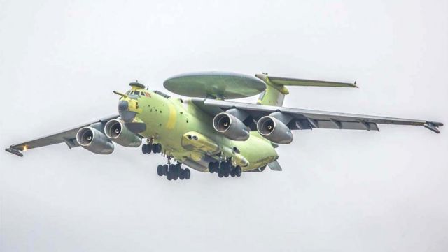 Самолет дальнего радиолокационного обнаружения нового поколения А-100