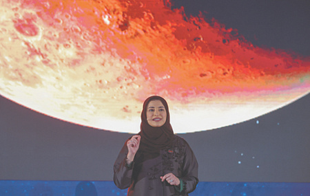 Сара бинт Юсеф аль-Амири – женщина-министр в правительстве Объединенных Арабских Эмиратов, глава космического агентства ОАЭ. Фото Reuters