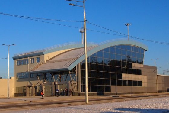 Авто-ЖД вокзал в Углегорске на космодроме Восточный