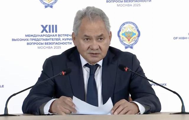 Секретарь Совета безопасности РФ Сергей Шойгу