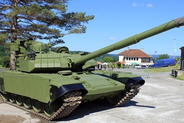 Сербский танк M-84