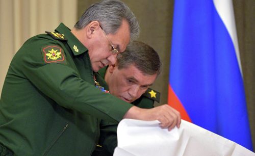 Сергей Шойгу и Валерий Герасимов