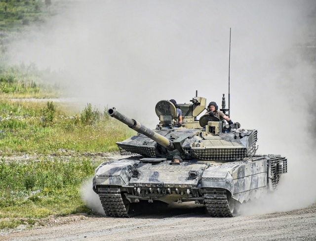 Серийный танк Т-90М, изготовленный АО "Научно-производственная корпорация "Уралвагонзавод" для Министерства обороны России