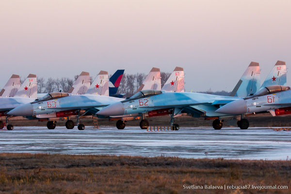Истребители Су-35С
