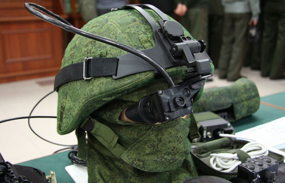 Нашлемный монитор боевой экипировки "Ратник"