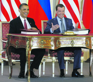 СНВ-3 стал символом перезагрузки российско-американских отношений не столько в военной, сколько в символическо-политической сфере. Фото Reuters