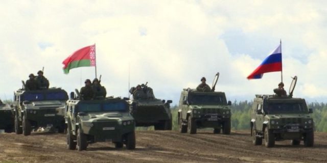 Совместная подготовка российских и белорусских военнослужащих