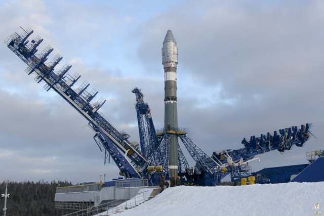 «Союз-2.1в» на космодроме Плесецк