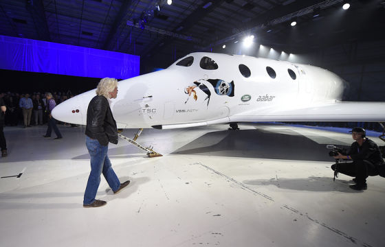 SpaceShipTwo модели Unity