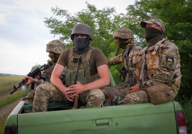 Спецназ ВСУ в Донецкой области