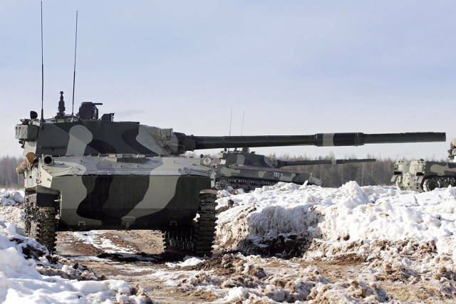 «Спрут-СДМ1»: Россия готовит десантирование легкого танка