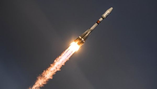 Старт ракеты-носителя Союз-2.1б