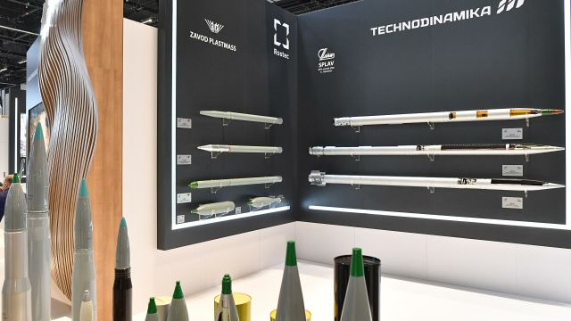 Стенд корпорации "Ростех" на выставке оборонной промышленности IDEX-2021 в Абу-Даби