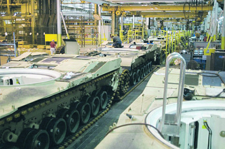 Стоимость танков "Абрамс" уже бьет все рекорды. Фото с сайта www.gd.com