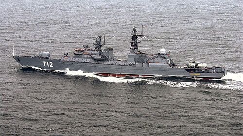 Сторожевой корабль Балтийского флота "Неустрашимый"