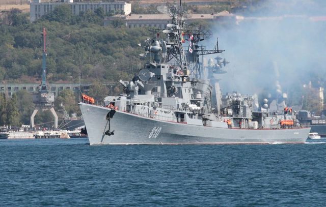 Сторожевой корабль Военно-морского флота России "Сметливый"