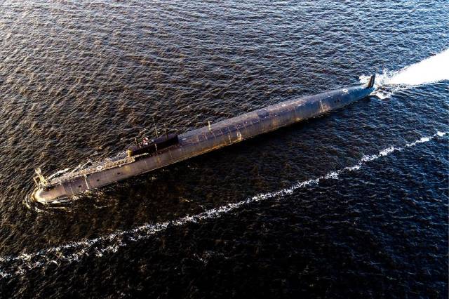 Стратегическая атомная подводная лодка "Князь Владимир" проекта 955А (класс "Борей-А")