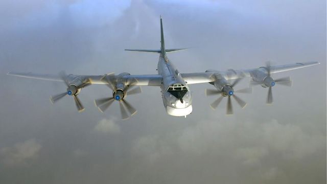 Стратегический бомбардировщик-ракетоносец Ту-95МС
