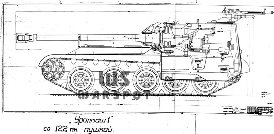 СУ-102. Первоначально эта машина отличалась от СУ-101 только ...