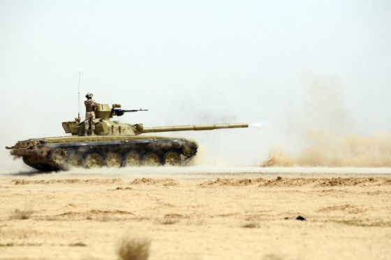 Иракский танк T-72