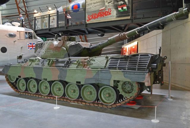 Танк Leopard 1A5 в музее