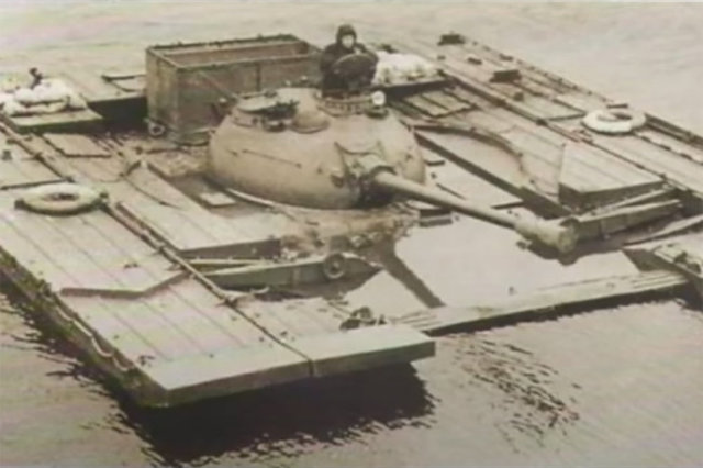Танк Т-54Б с ПСТ-У.
