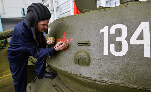 Танк Т-34 на Челябинском тракторном заводе