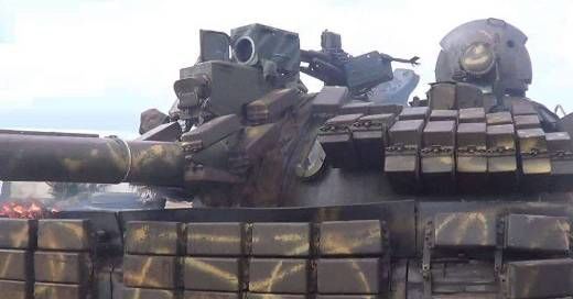Танк Т-55МВ ВС Сирии