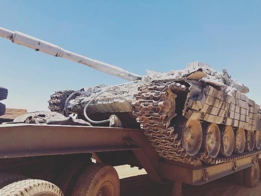 Танк Т-72 ВС Сирии