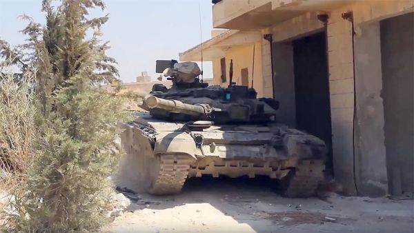 Танк Т-90 сирийской армии