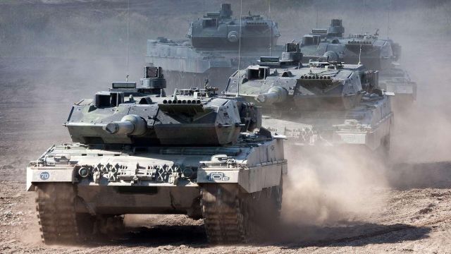 Танки Leopard 2 армии Германии