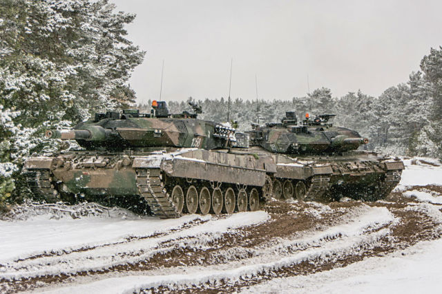 Танки «Leopard 2А4» Войска Польского