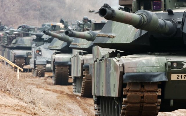 Танки М1А1 Abrams армии США