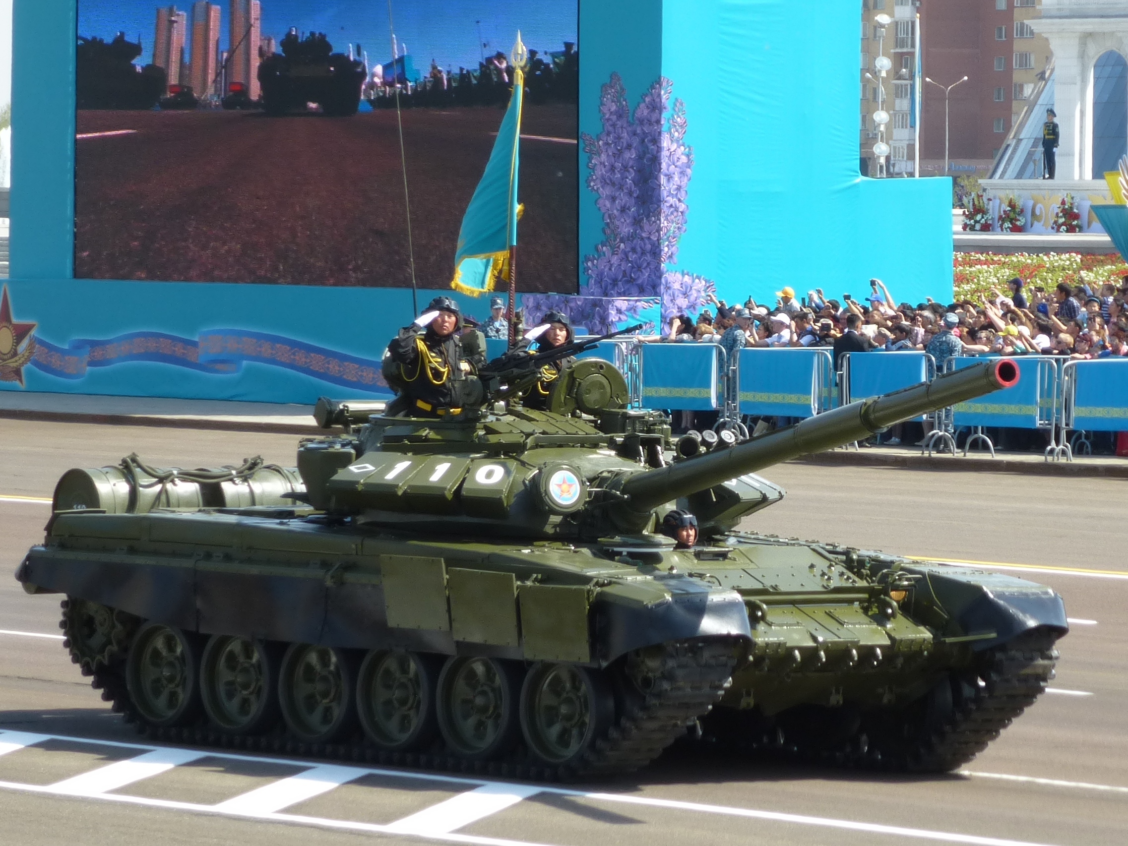 T-72ba坦克转移到哈萨克斯坦- ВПК.name