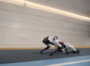 Tencent разработала ходяче-колесного робота