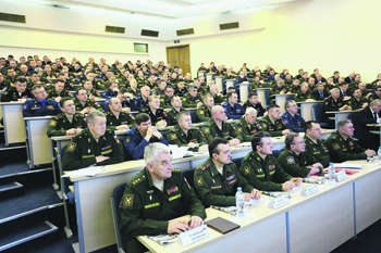 Теория битв рождается на поле боя и в учебной аудитории. Фото с сайта Военной академии Генерального штаба ВС РФ