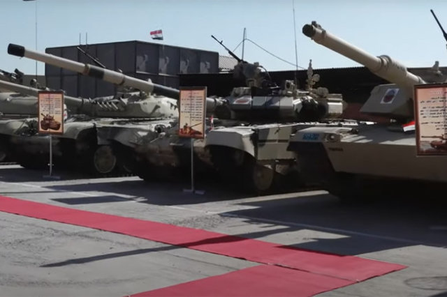 Тип 59, Т-72М1, Т-90С и М1А1М Abrams в Ираке.