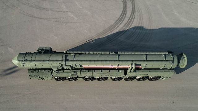 Транспортно-пусковой контейнер комплекса РС-24 "Ярс"
