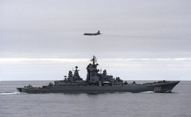 Тяжелый атомный ракетный броненосный крейсер "Адмирал Нахимов"