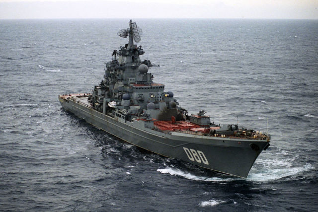 Тяжелый атомный ракетный крейсер "Адмирал Нахимов"