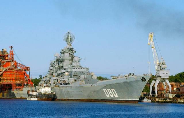 Тяжелый атомный ракетный крейсер проекта 11442М "Адмирал Нахимов"