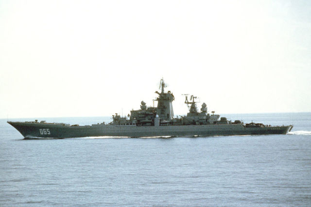 Тяжёлый атомный ракетный крейсер "Адмирал Ушаков" (до 1992 года "Киров").
