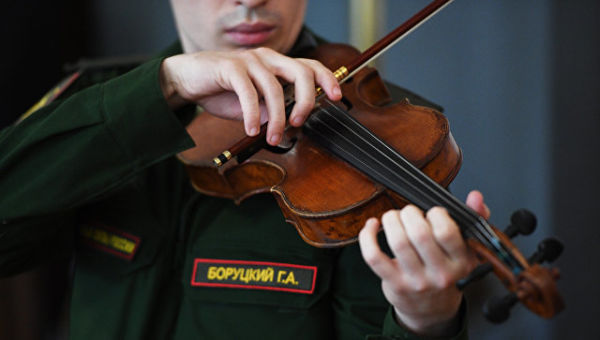Участник Центрального военного оркестра Министерства обороны РФ. Архивное фото