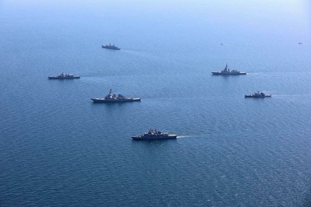 Учения стран НАТО и государств-партнеров Sea Breeze 2020 в Черном море