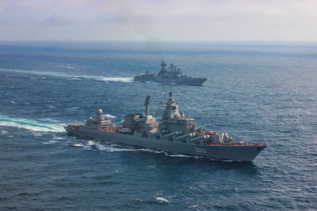 Учения сил Военно-морского флота РФ