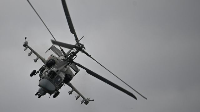 Ударный вертолет Ка-52 "Аллигатор"