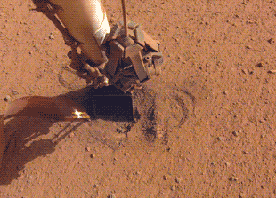 Ударный зонд марсианской станции InSight