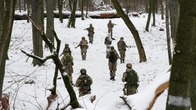 Украинские военнослужащие