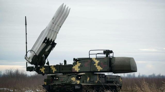 Украинский зенитный ракетный комплекс "Бук-М1"