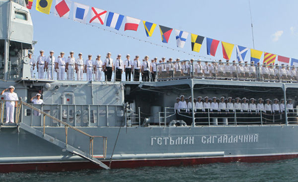 Украинский фрегат "Гетьман Сагайдачный"